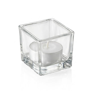 Richland Tealight Candles & Eastland Tealight Holders Set of 96 - Archive - Square Candle Holder