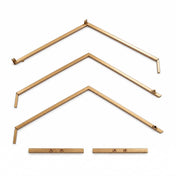 Geometric Gold Hexagon Table Arch 21" – Metal Self-Standing Wedding Flower Balloon Frame - thumbnail number 3