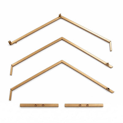 Geometric Gold Hexagon Table Arch 21" – Metal Self-Standing Wedding Flower Balloon Frame - thumbnail number 3