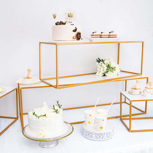 4-Pack White Acrylic Rectangular Plexiglass Sheets – Side Plates with Protective Film Coating