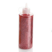 Rose Gold metallic glitter glue bottle on white background - thumbnail number 1