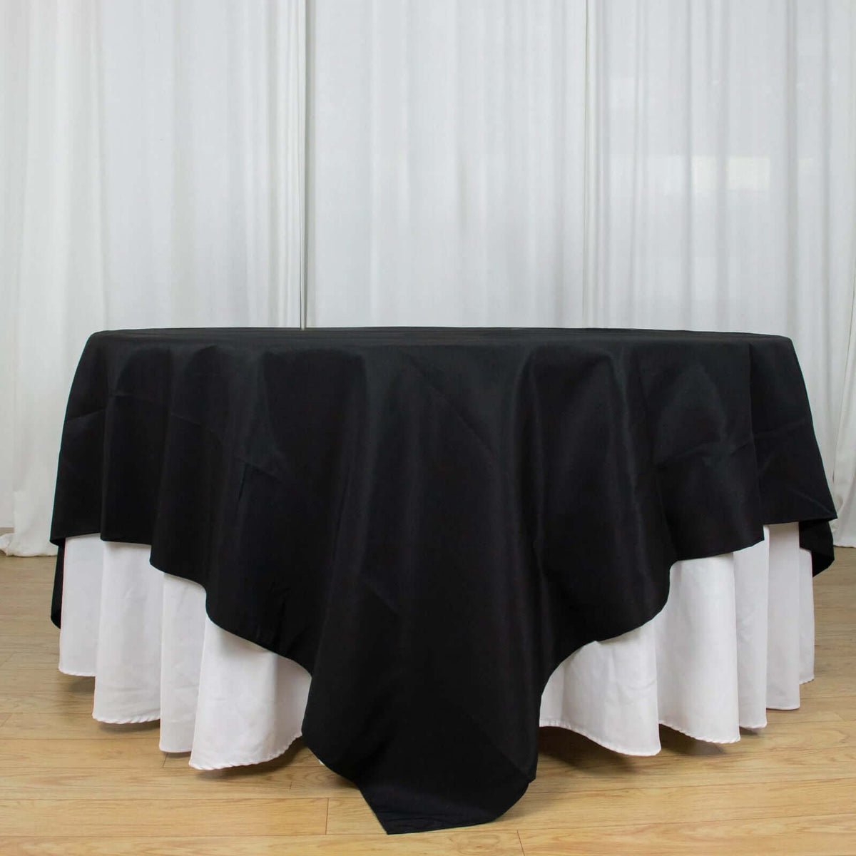 Premium Polyester Square Tablecloth 90"x90" - 220GSM - By TCF Linens