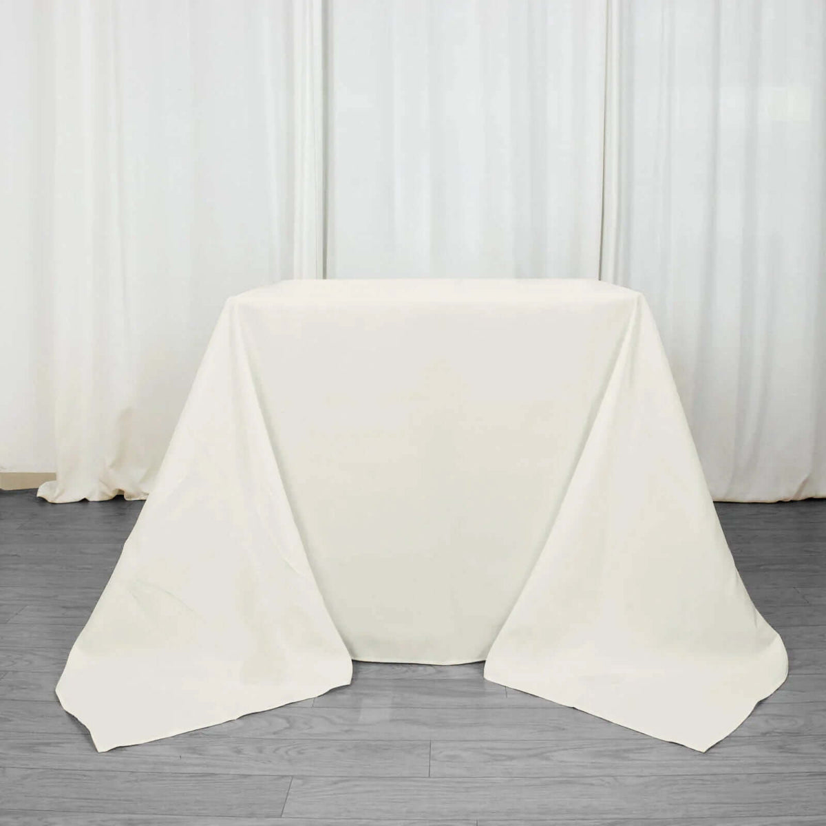 Premium Polyester Square Tablecloth 90"x90" - 220GSM - By TCF Linens
