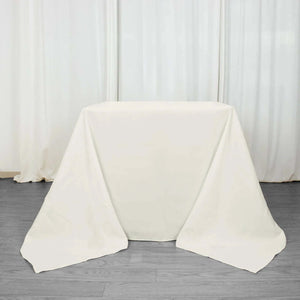 Premium Polyester Square Tablecloth 90"x90" - 220GSM - By TCF Linens