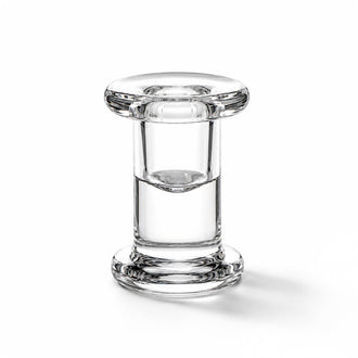 Richland Simple Glass Taper Candle Holder Set of 6
