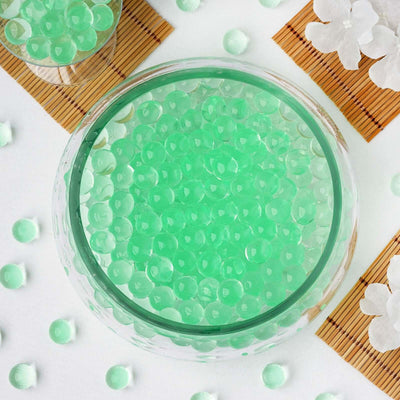 Water Gel Beads Vase Filler 10g Apple Green - Large Nontoxic Jelly Balls for Vase Candle Centerpiece Wedding & Home Decor