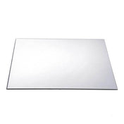 Square glass mirror table centerpiece on white background - thumbnail number 1