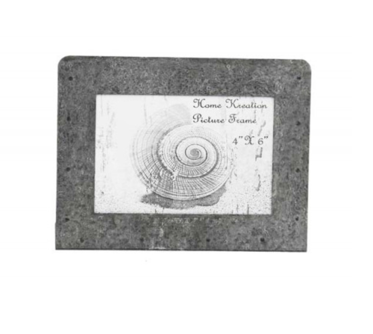 Zinc Metal Table Number Frame 6.5x8.5