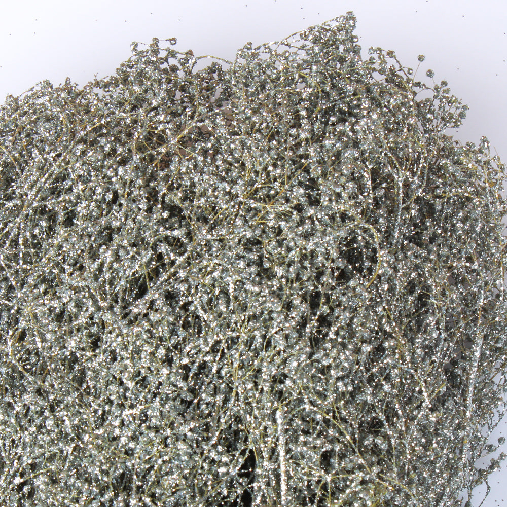 Silver Sparkle Preserved Baby's Breath 4oz Bundle