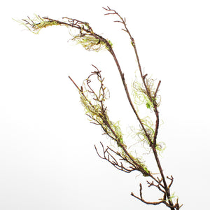 Faux Tree Branch with Moss 55"