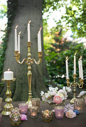 Gold Moretti Candelabra 25in - thumbnail number 2