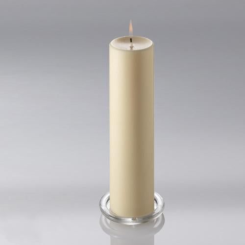 ivory pillar candle 3x12 6008 01