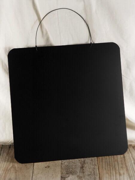 hanging chalkboard 14 x 14