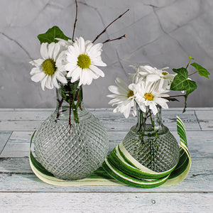 richland textured glass perfume vase
