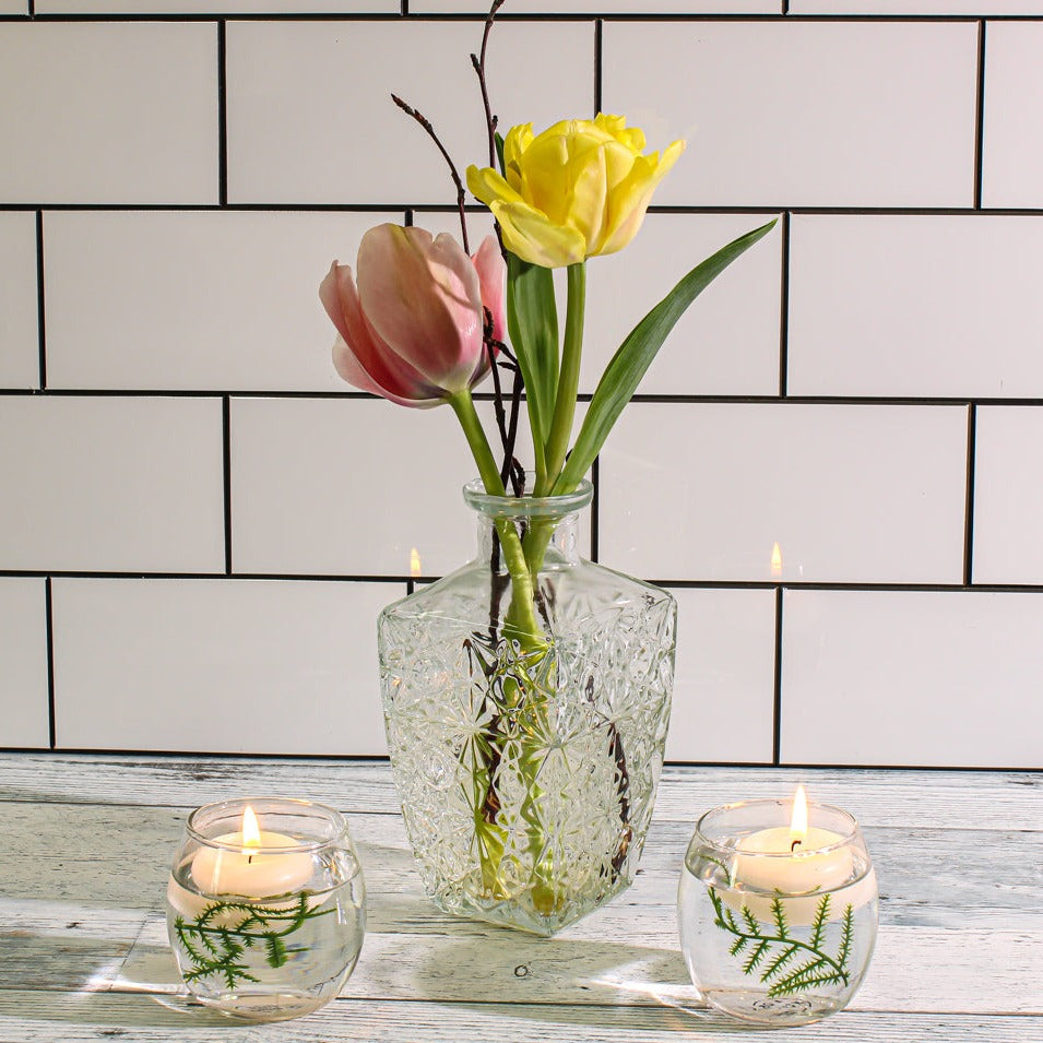 Richland Vase Square Textured Taper