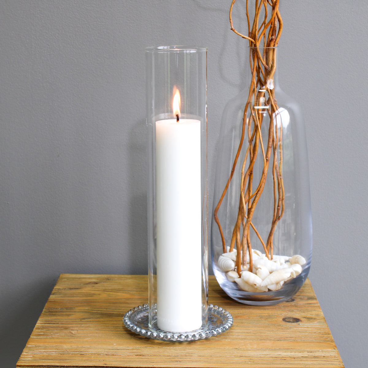 Richland Glass Chimney Candle Shade 2.5" x 12"
