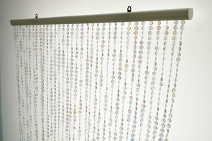 Acrylic Iridescent Crystal Curtain 35" x 9ft