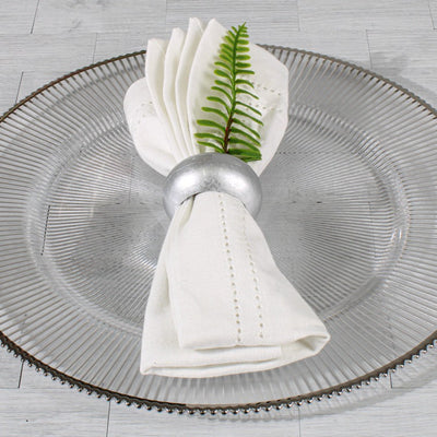 Richland Napkin Ring 2.3" Silver Set of 48 - thumbnail number 2