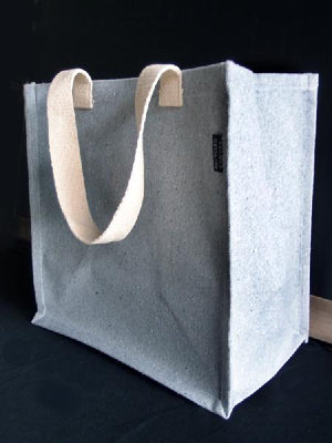 Richland Grey Recycled Canvas Tote 12" x 12" Pack of 6