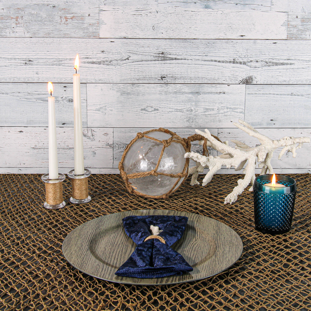 Richland Plain Charger Plate 13" Woodgrain