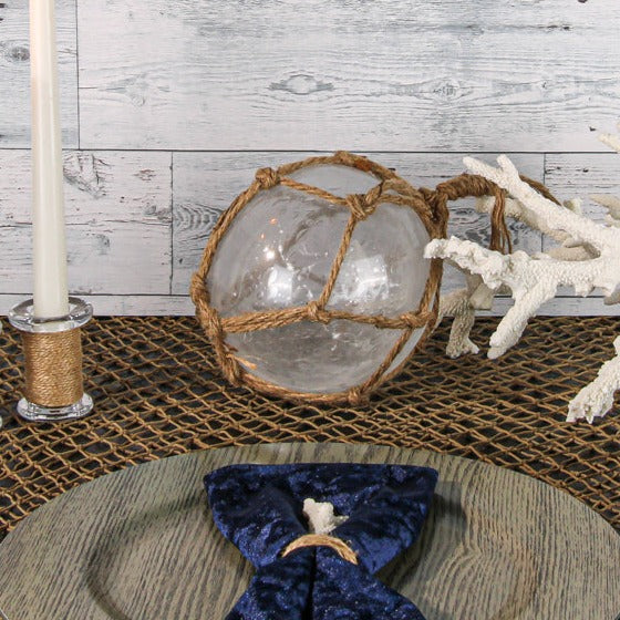 Japanese Nautical Float 6" Sea Glass