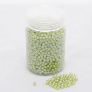 Richland Glass Pearl Vase Filler – Green Set of 24