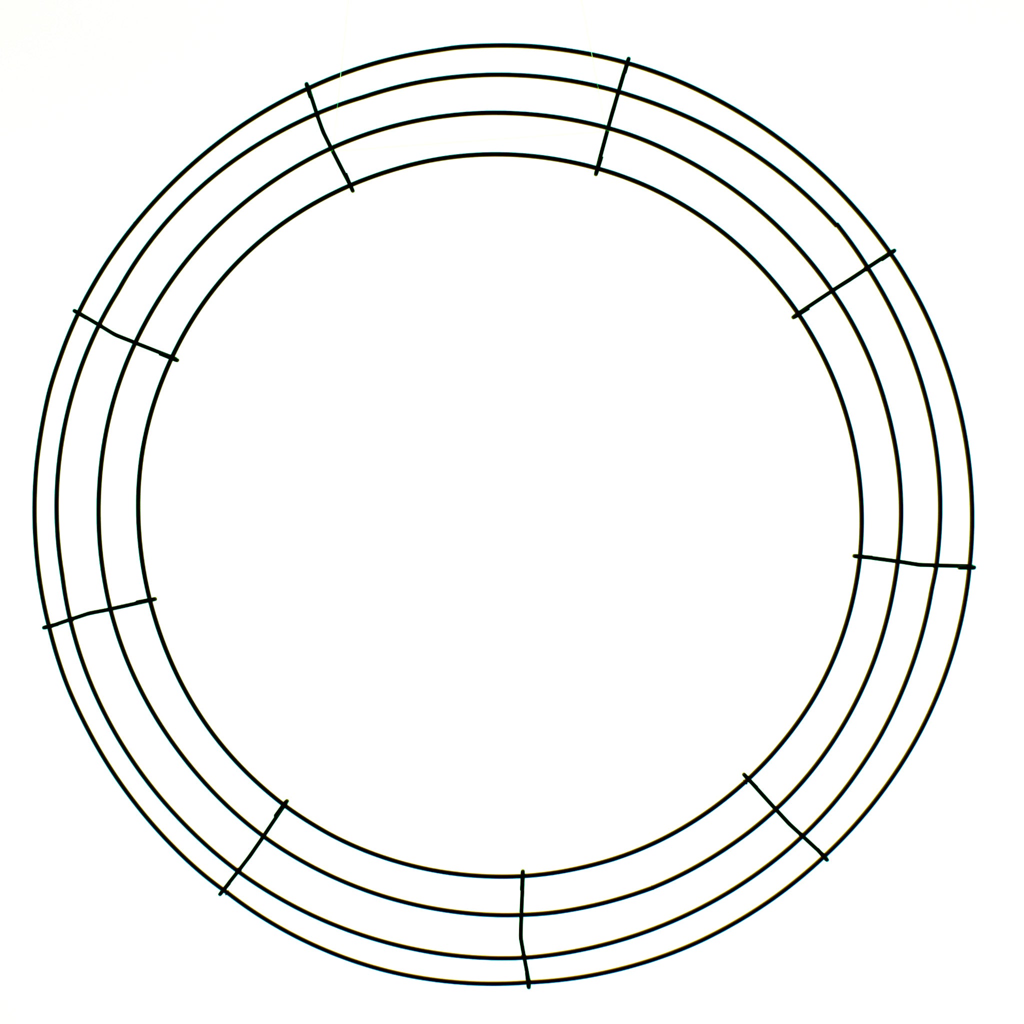 Round Metal Wire Wreath Frame