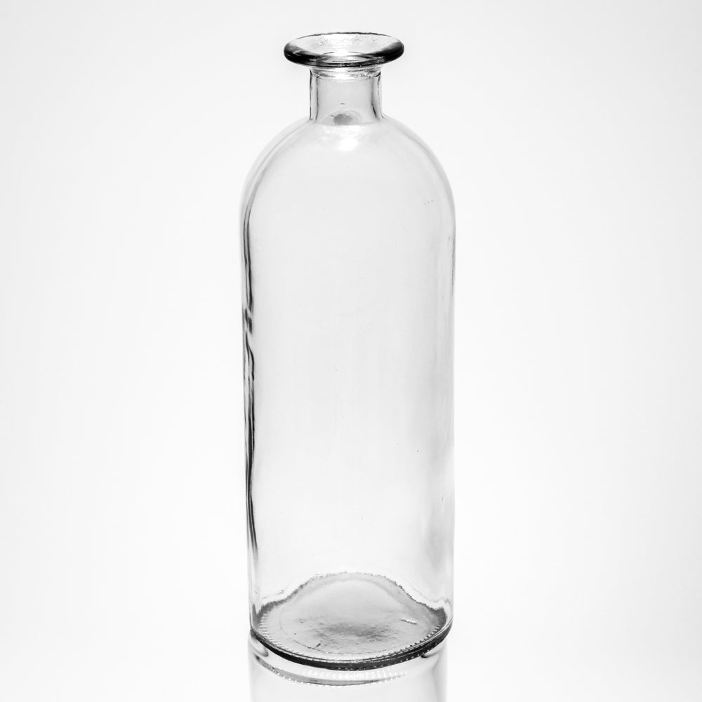 Richland Apothecary Glass Bottle 10" Set of 6
