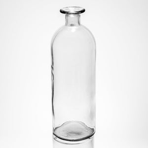 Richland Apothecary Glass Bottle 10" Set of 12