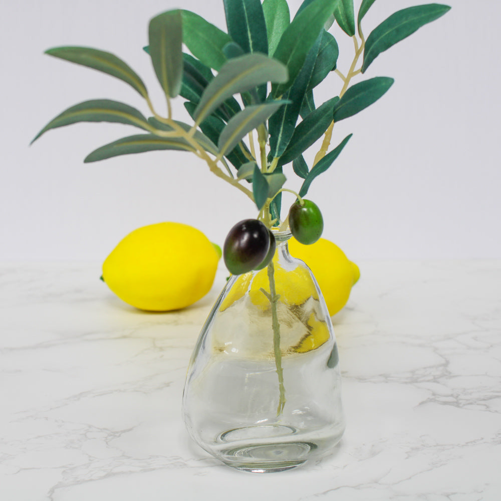 Richland Boho Teardrop Glass Bottle 4.5" Set of 48