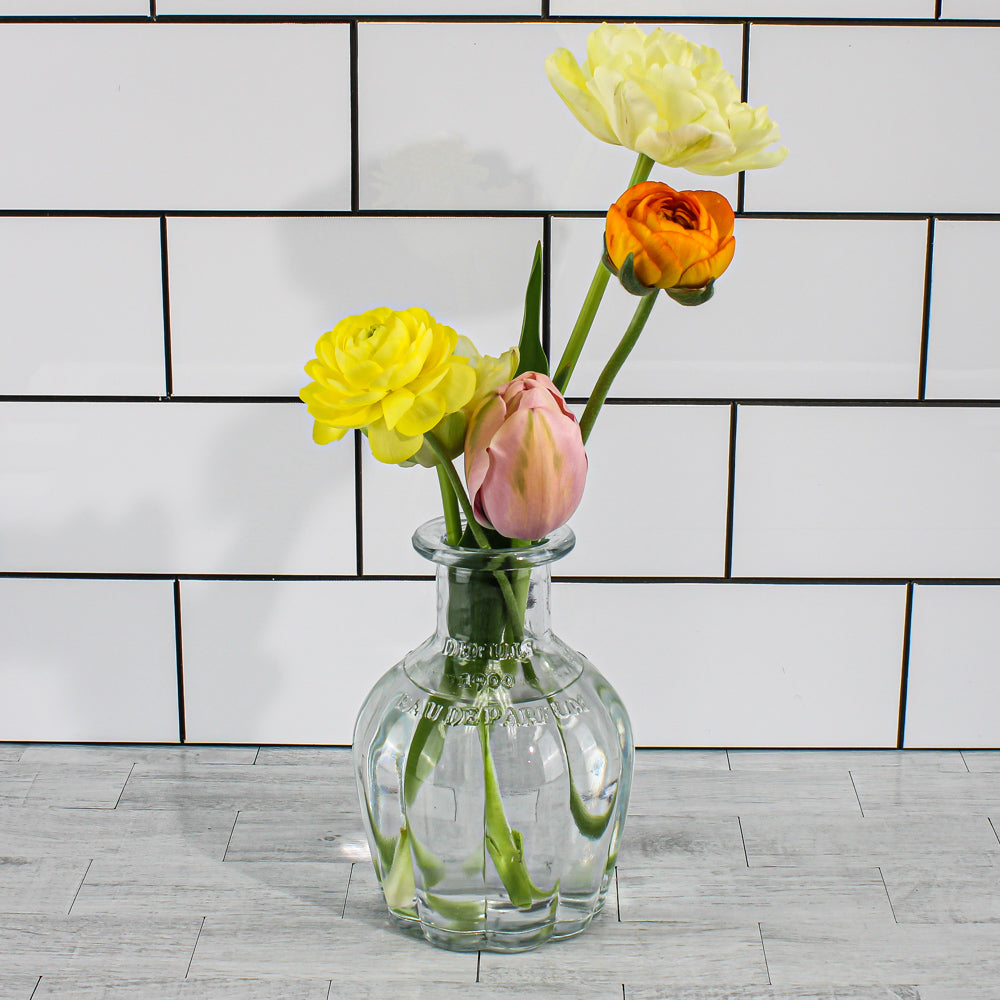 Richland Vintage French Parfum Glass Bottle 5.5"