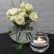 Richland Bubble Ball Vase with Rim 4"  - thumbnail number 5