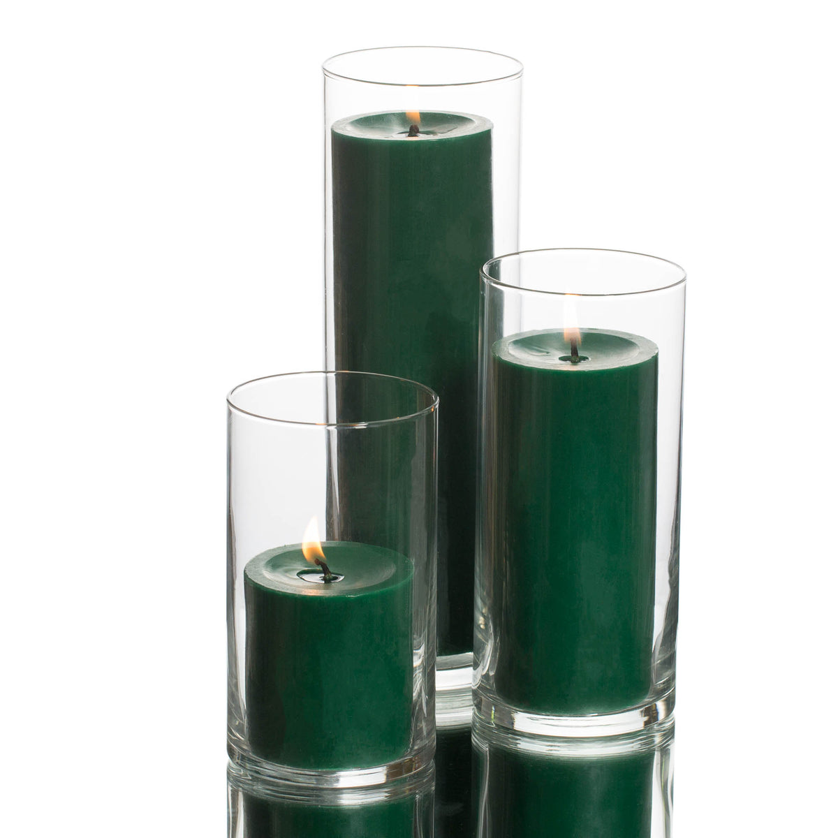 Richland Pillar Candles & Eastland Cylinder Holders Set of 36