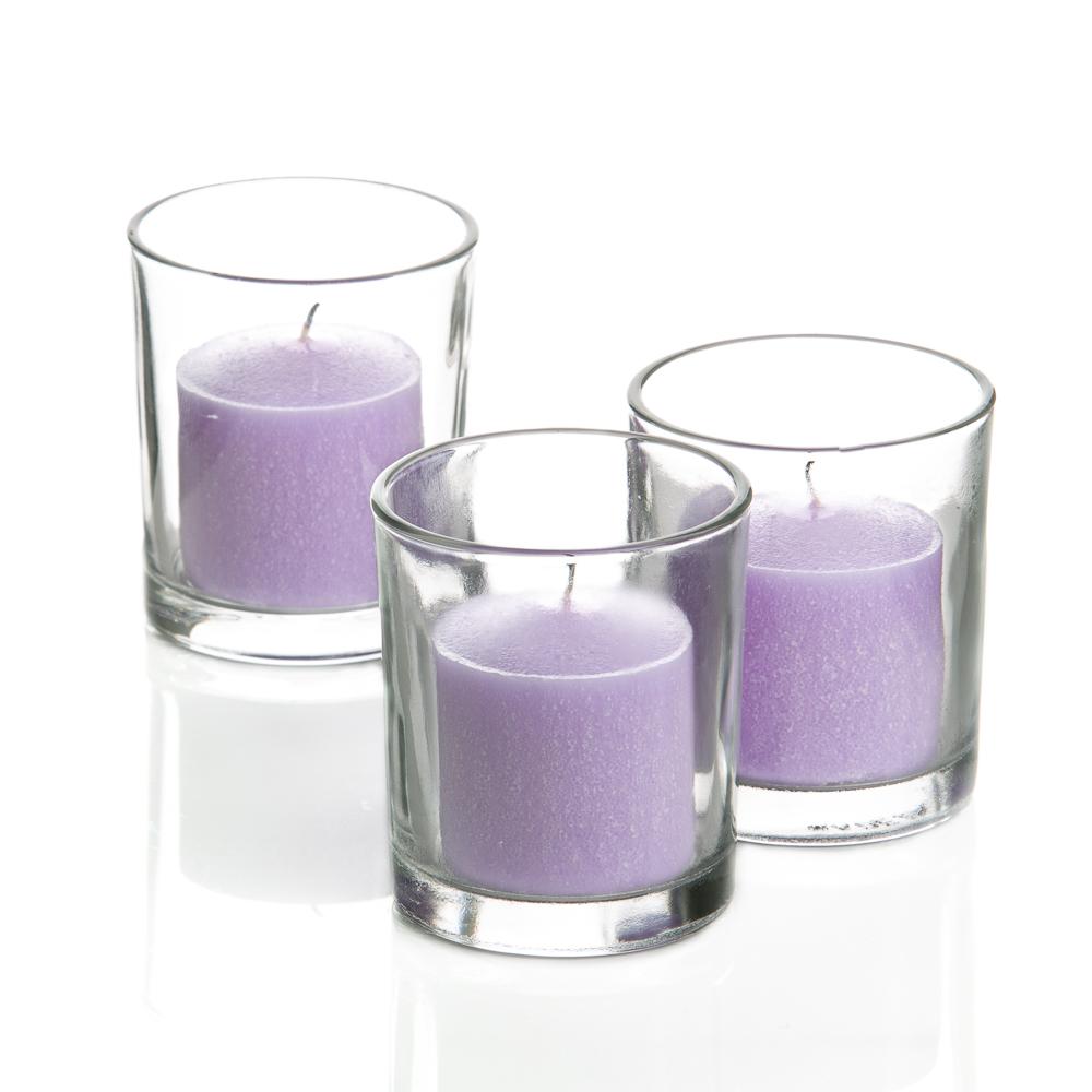 votive candles holders set 12