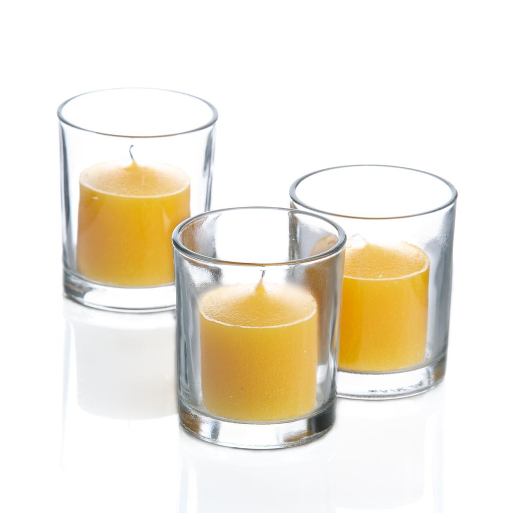 votive candles holders set 12