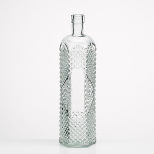 richland glass textured bottle