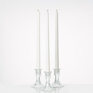 richland taper candles 14 white set of 10