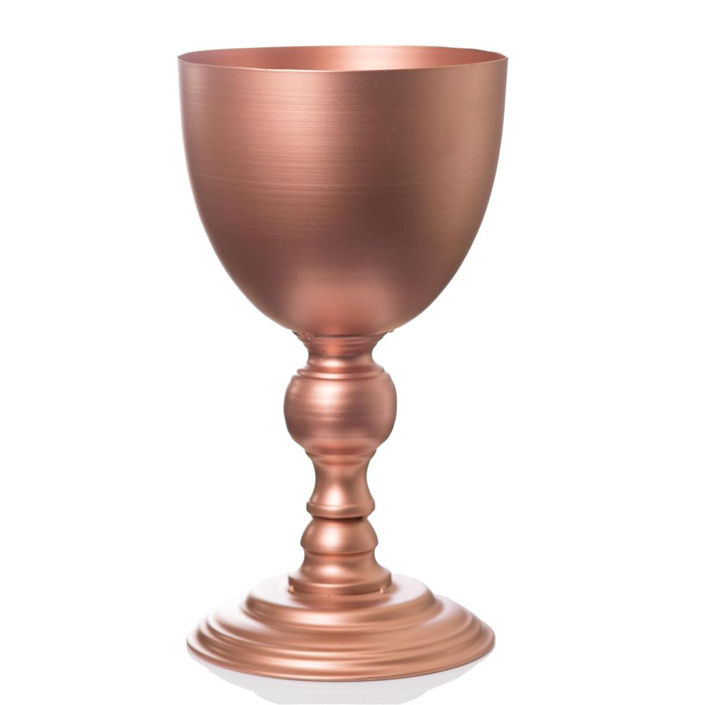 Richland Copper Finish Goblet Compote 14.5 (Large) Set of 4 - Quick Candles