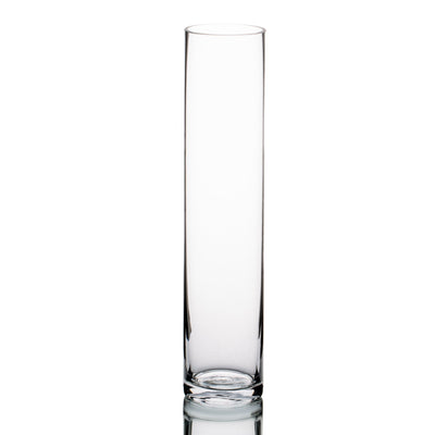 Richland Sloan Cylinder Vase 3" x 13.75" Set of 24