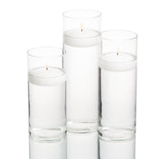 Richland Floating Candles & Eastland Cylinder Holders Set of 36 - thumbnail number 1