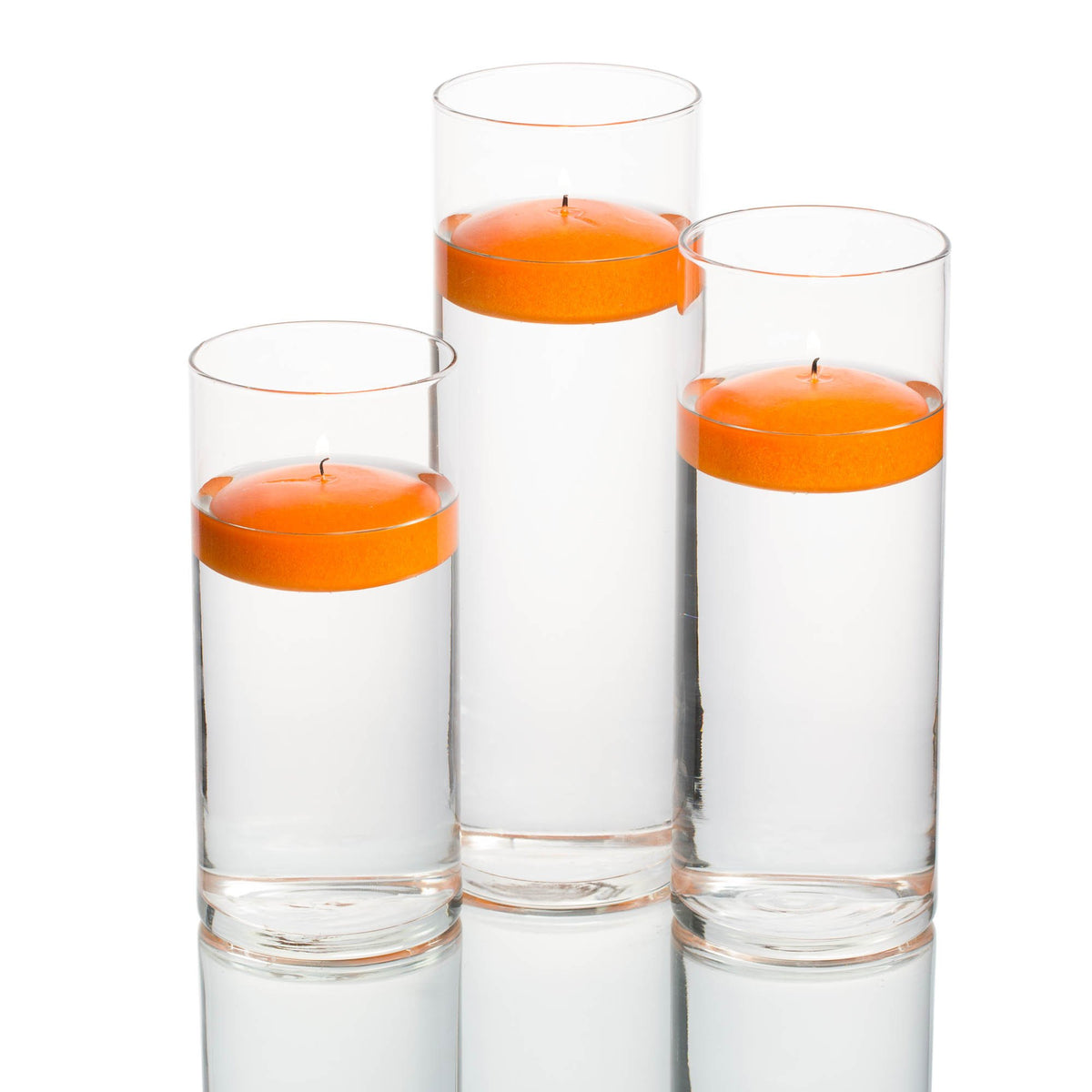 floating candles cylinder holders set 03
