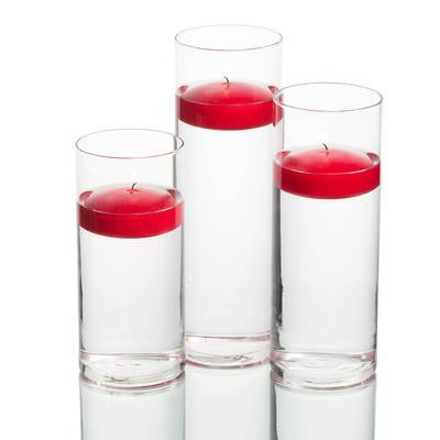 Richland Floating Candles & Eastland Cylinder Holders Set of 17