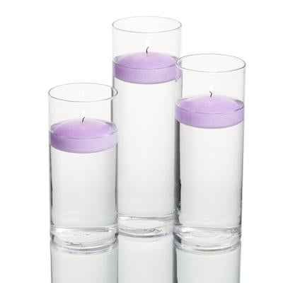 Richland Floating Candles & Eastland Cylinder Holders Set of 36