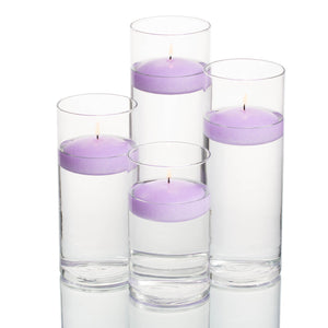 richland floating candles eastland cylinder holders set of 48