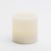 richland flameless led pillar candles 3 x3 ivory set of 6 - thumbnail number 3