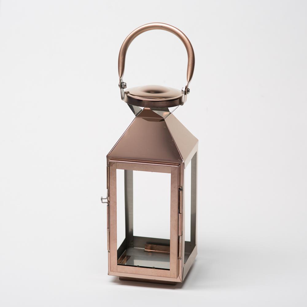 richland copper steel revere lantern small