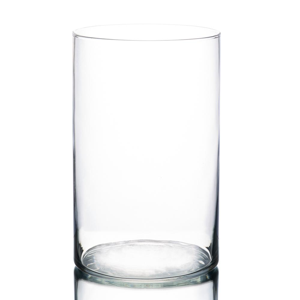 Richland Wide Cylinder Vase 6" x 10" Set of 2