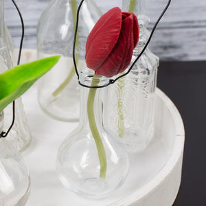 Richland Dainty Hanging Glass Vase Set of 48