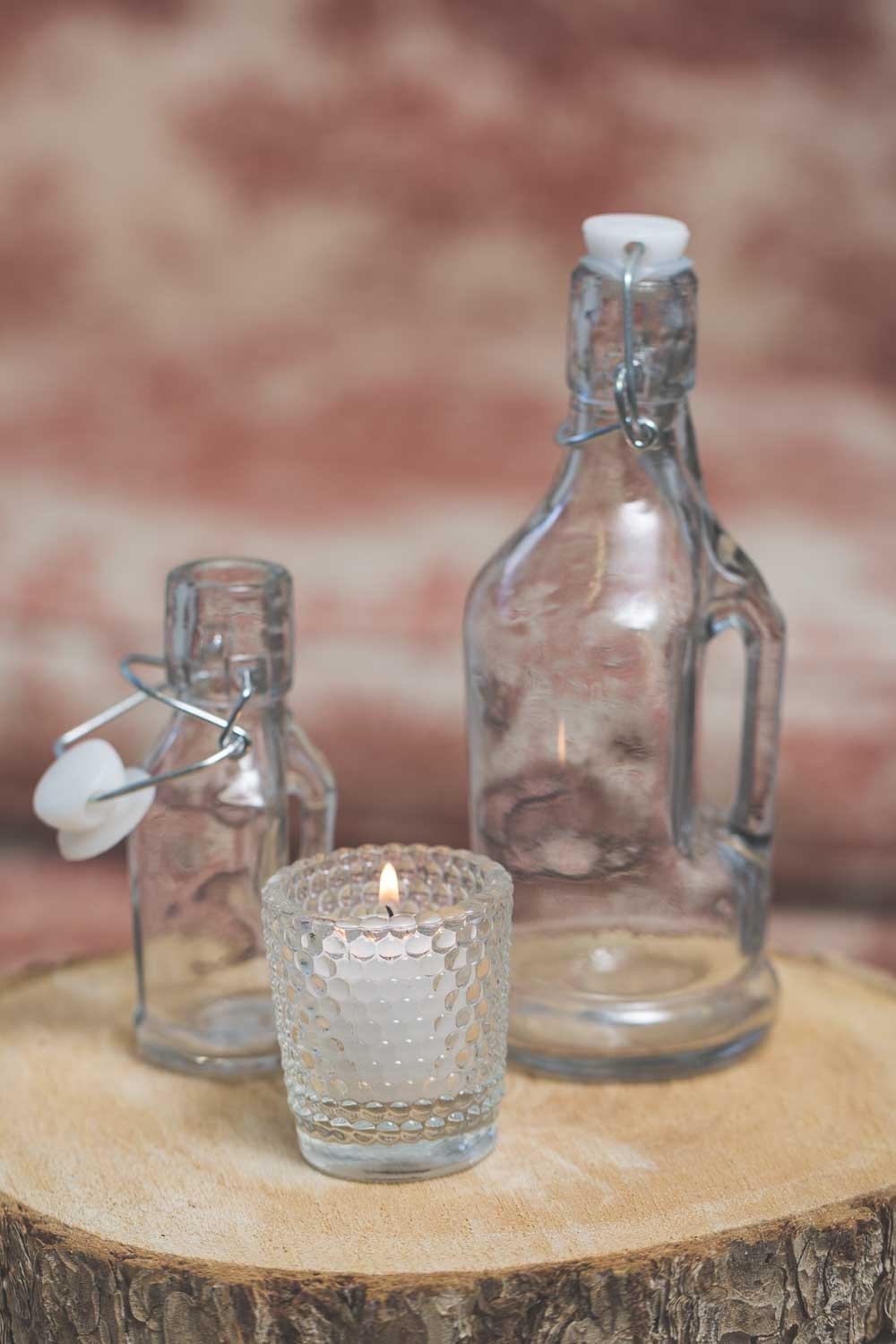 Richland Votive Holder Hobnail Clear