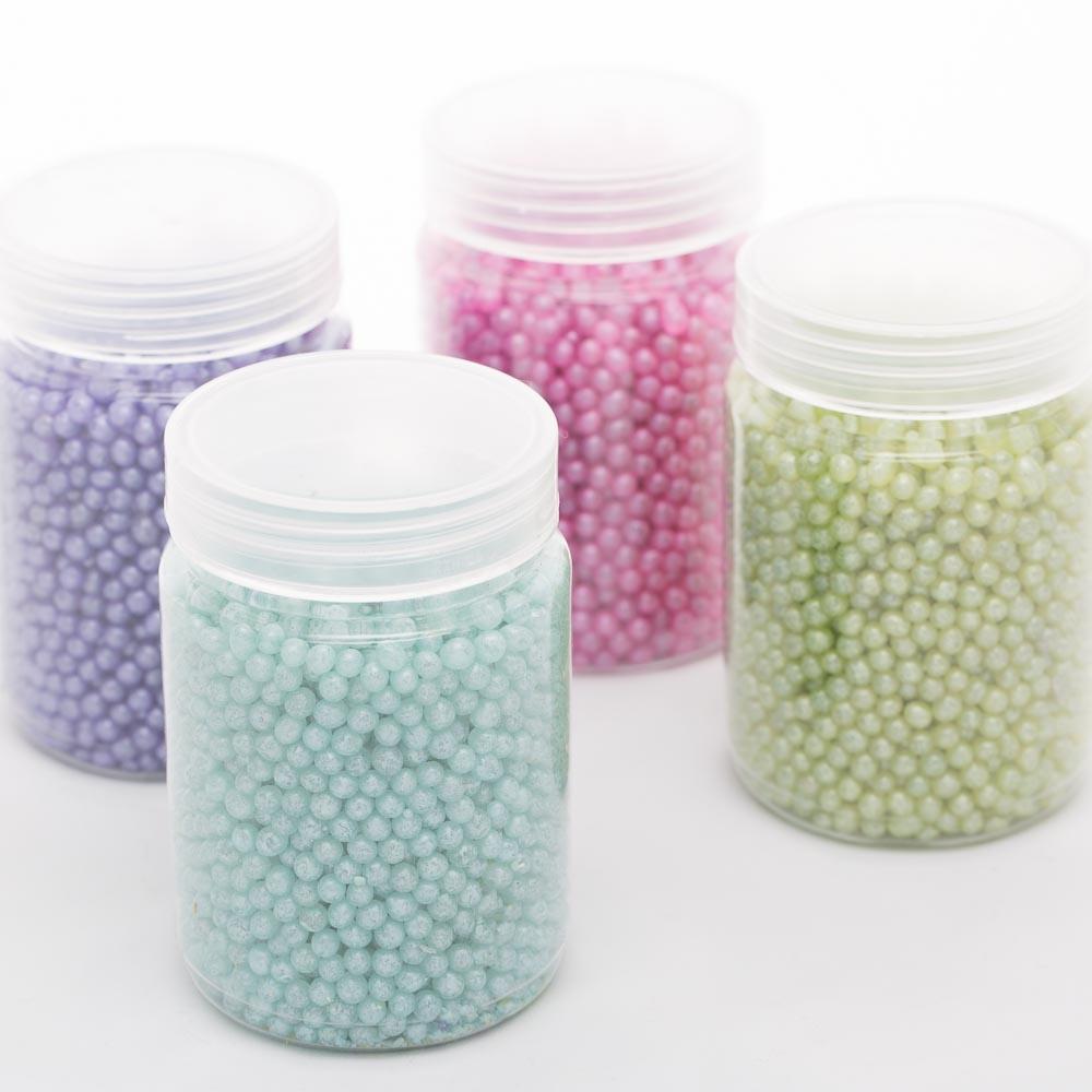 richland glass pearl vase filler blue